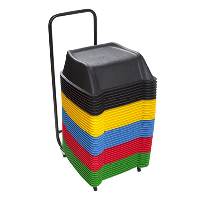 Multicolor cinema and theater booster seats