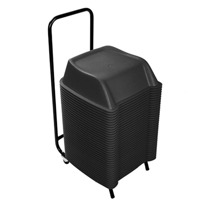Black cinema and theater booster seats